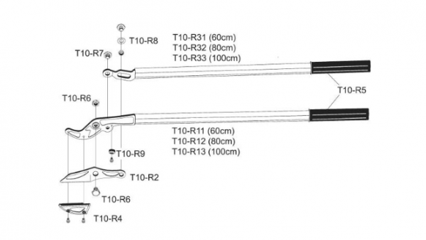 Сучкорез VESCO T10/80